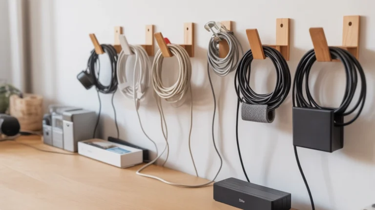 Cord and Cable Organization Hacks