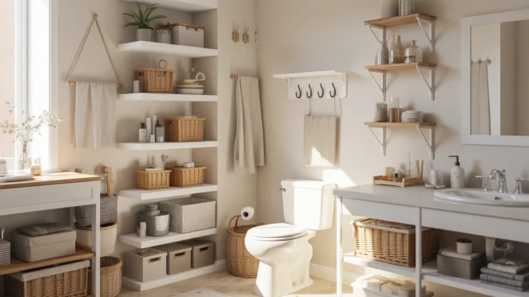 Creative Bathroom Storage Ideas