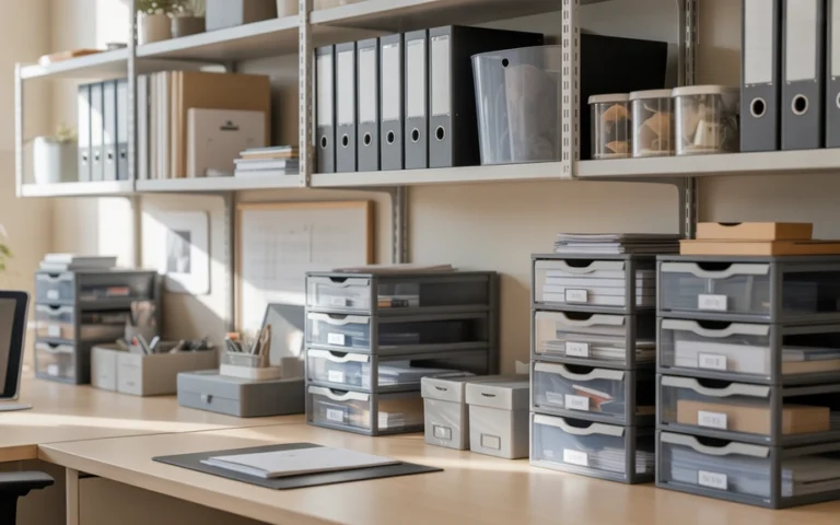 Creative Office Supply Organization Ideas