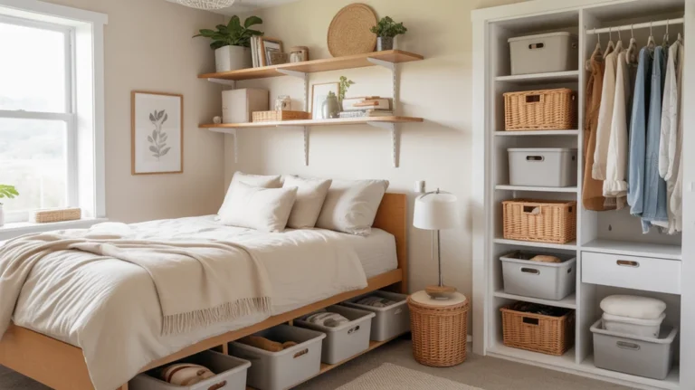 DIY Bedroom Organization Ideas