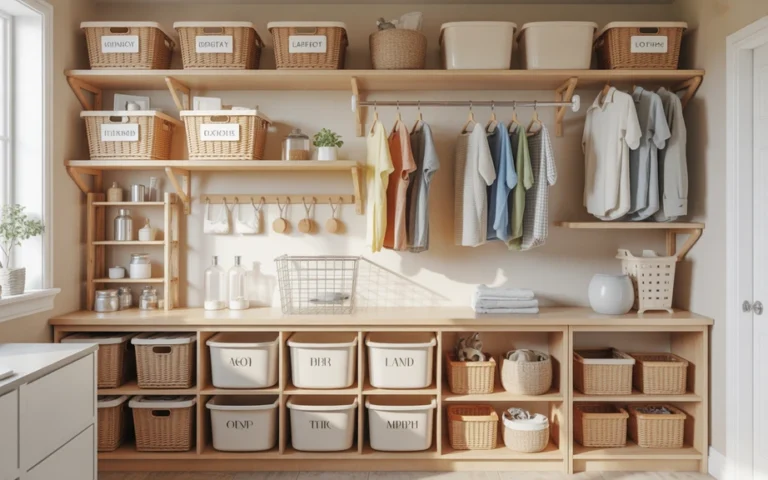 Laundry Room Organizing Ideas