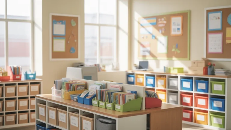 School office organization ideas