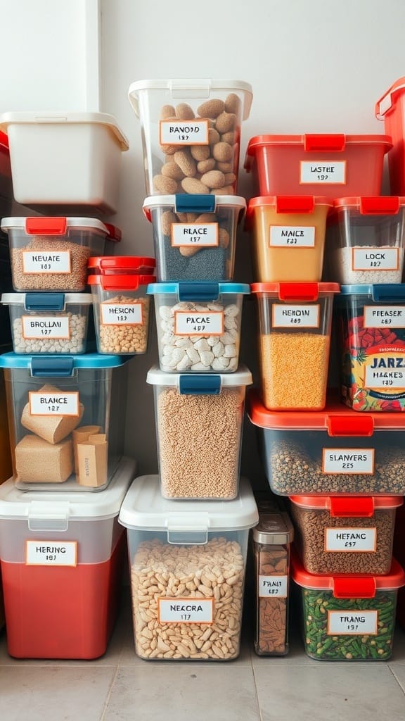 21 Genius Clutter Busting Hacks to Organize Your Home 12 Organized containers with labels for easy identification