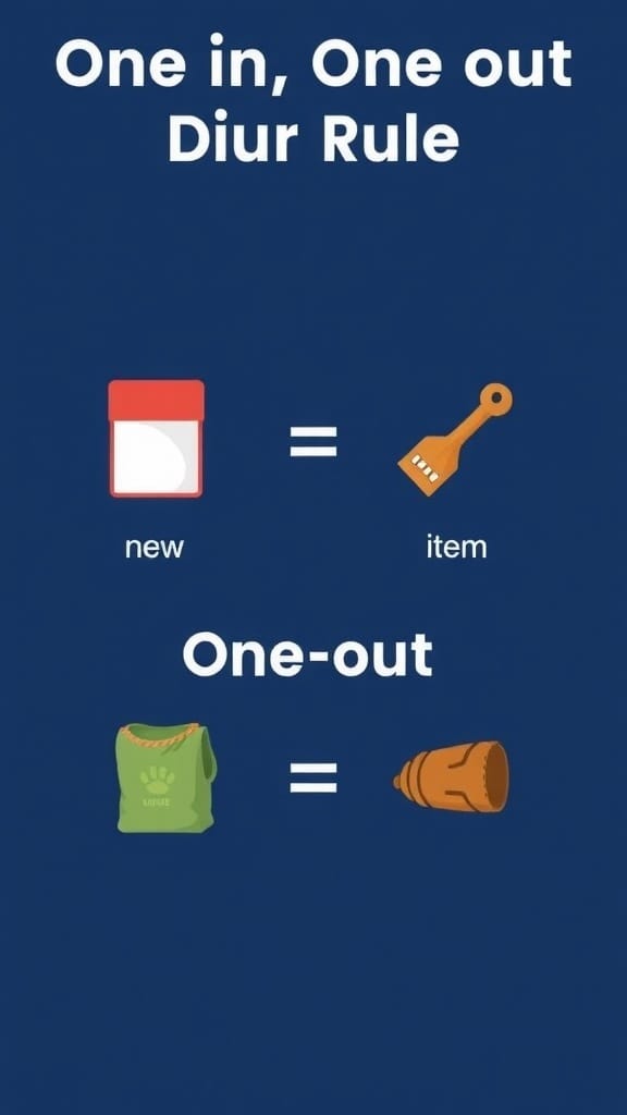 21 Genius Clutter Busting Hacks to Organize Your Home 7 Text image with the phrase 'one in.' repeated multiple times.