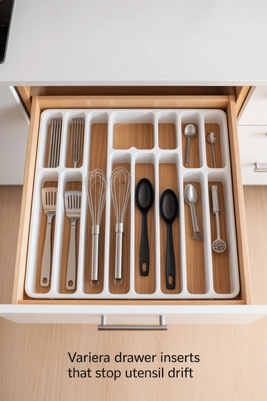 VARIERA Drawer Inserts That Stop Utensil Drift