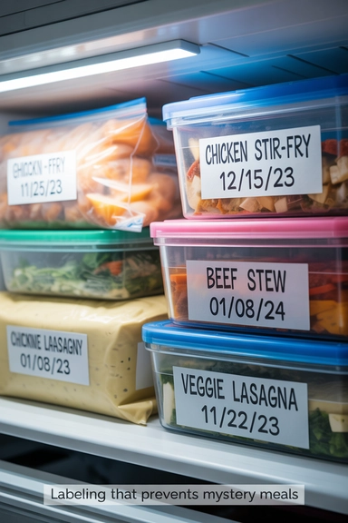 Labeling That Prevents Mystery Meals