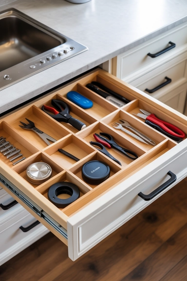 DIY Drawer Dividers for Loose Item Control