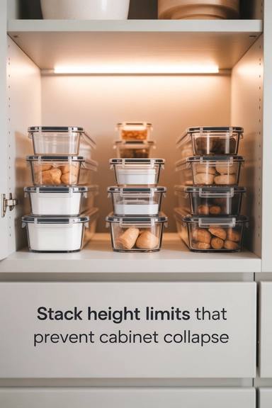 Stack Height Limits That Prevent Cabinet Collapse