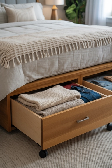Rolling Under-Bed Storage Drawer Project