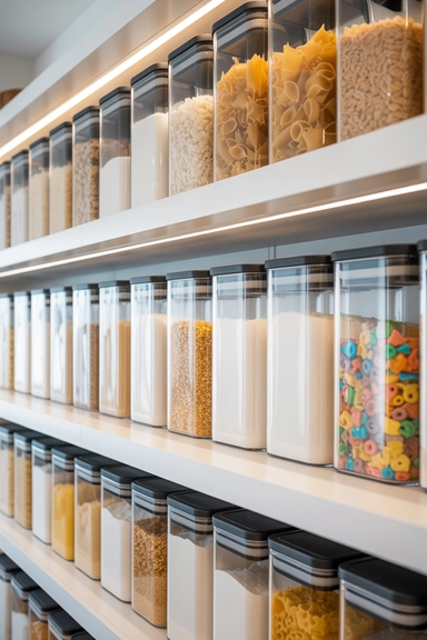 Use Airtight Containers for Dry Goods