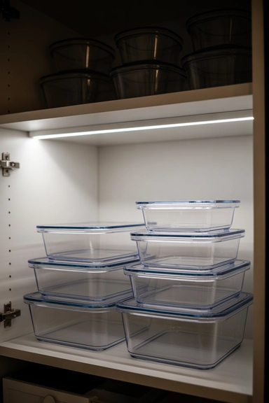 20 Smart Tupperware Organizing Ideas That Stop Cabinet Chaos 2 Container-First Storage That Prevents Lid Chaos