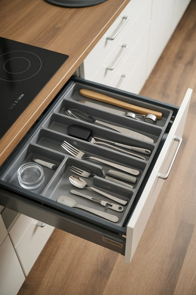 21 IKEA Kitchen Organizing Hacks That Reduce Daily Clutter 2 IKEA Kitchen Organizing Hacks That Start With Drawer Control