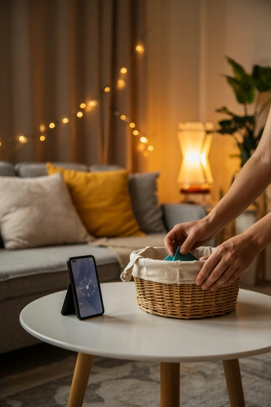 23 Practical Ideas to Organize Your Life for Cheap and Stay Clutter-Free 11 EVENING CLEANUP TIMER ROUTINE
