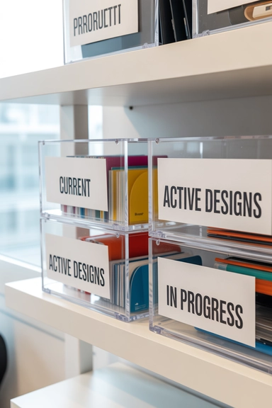 Clear Project Bins for Active Work