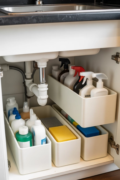 21 IKEA Kitchen Organizing Hacks That Reduce Daily Clutter 11 IKEA Under-Sink Solutions That Prevent Pileups