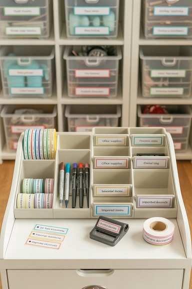 Labeling Systems That Sustain Long-Term Organization