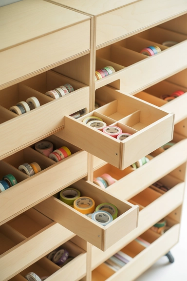 21 Washi Tape Organizing Ideas for a Tidy Craft Space 11 Organizing Ideas That Support Frequent Rotation of Tape