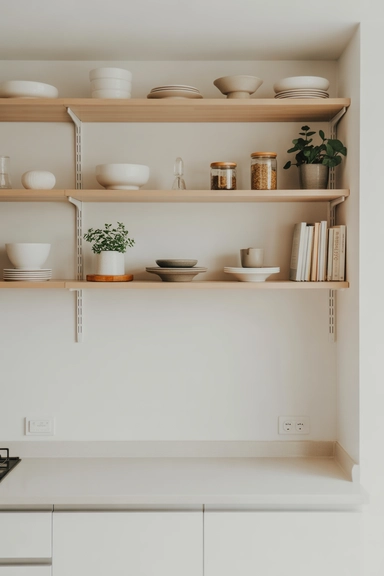 23 Low Budget Home Organizing Hacks for Real Everyday Homes 11 Use Open Storage Only Where Daily Reset Is Guaranteed