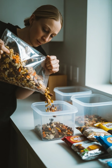 22 Smart Snack Organization Ideas for Zero Clutter 12 Create a Weekly Snack Refill Station