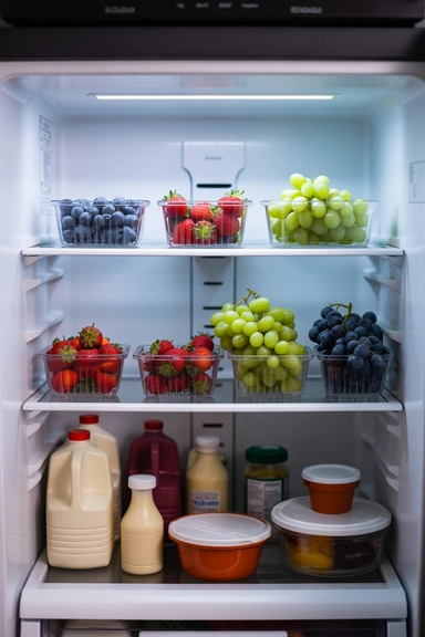 21 Ways to Store Fruits and Vegetables Without Waste 12 Keep Delicate Produce on Upper Shelves