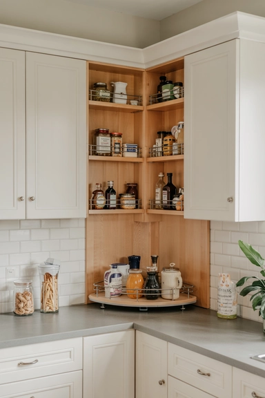 LAZY SUSAN CABINET ORGANIZERS
