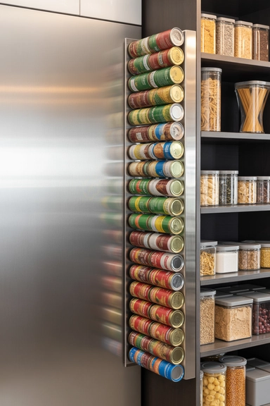 Magnetic Can Holders for Metal Wall Panels