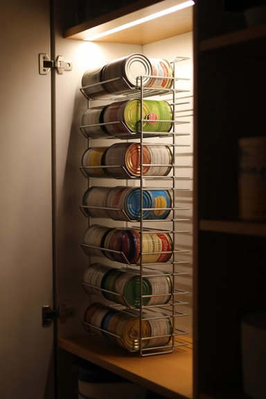 Prioritize Vertical Can Storage