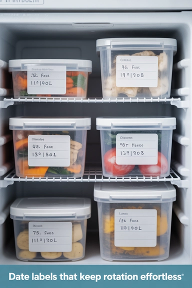 Date Labels That Keep Rotation Effortless