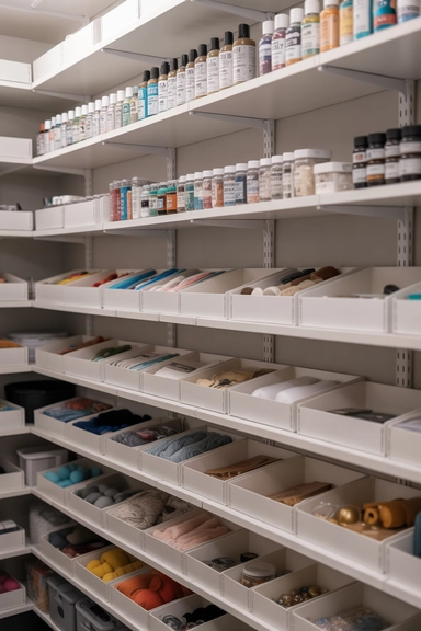 Adjustable Shelving for Changing Supply Needs