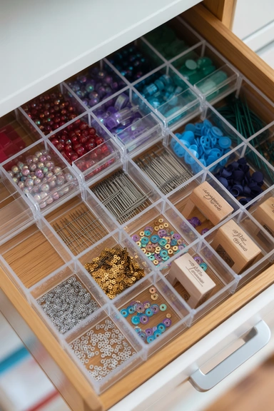 Dollar Store Drawer Dividers for Micro-Supply Control