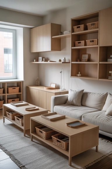 21 Apartment Organizing Hacks That Reduce Visual Clutter Fast 12 Reduce the Number of Decision Points in Shared Areas