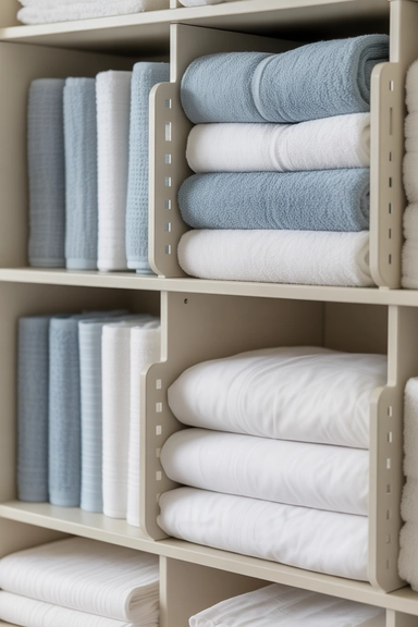 21 Smart Linen Closet Organizing Ideas for a Clutter-Free Home 13 Create a Linen Rotation System