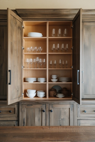 22 IKEA Dining Room Storage Ideas For Real Homes 13 Incorporate IVAR Cabinets with Customized Inserts