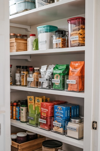 KITCHEN PANTRY GROUPING FOR SMALL ITEMS