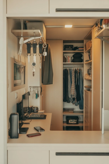 20 Tiny Rental Organization Hacks Designed for Tight Rental Spaces 13 Group Storage by Frequency, Not by Category