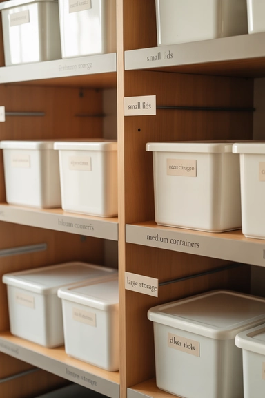20 Smart Tupperware Organizing Ideas That Stop Cabinet Chaos 13 Labeling Systems That Reduce Guesswork and Mismatch