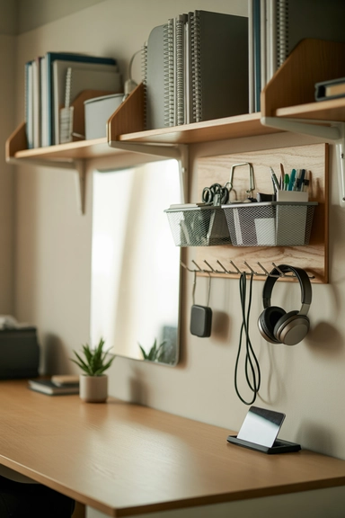 21 Wall Organizer Ideas That Keep Surfaces Clutter-Free 13 Wall Organizer Ideas for Home Office Setups