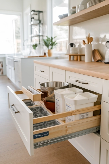  Create a Pull-Out Baking Station with IKEA MAXIMERA Drawers