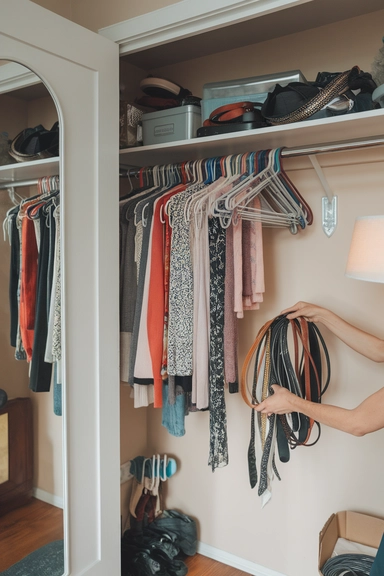 22 Things To Throw Away For Easy Decluttering 14 Excess Hangers and Clothing Accessories