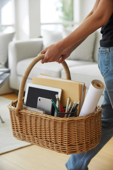 21 Cheap Basket Organizing Ideas That Tidy Your Home on a Budget 14 Multi-Room Baskets That Move With Daily Needs