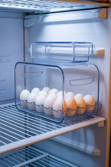 Use Clear Egg Holders Instead of Cartons