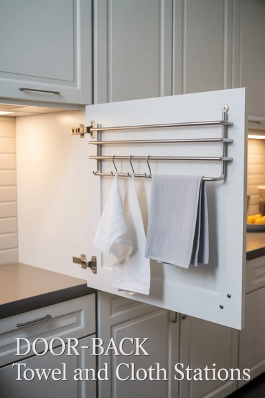 Door-Back Towel and Cloth Stations