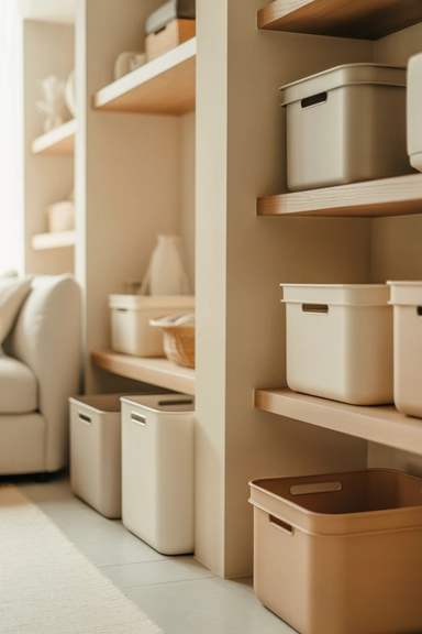 23 Low Budget Home Organizing Hacks for Real Everyday Homes 14 Avoid Decorative Storage That Adds More Visual Work