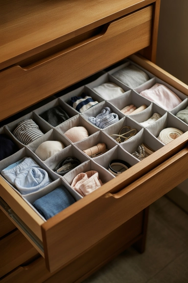 Drawer Organization That Prevents Visual Spillover