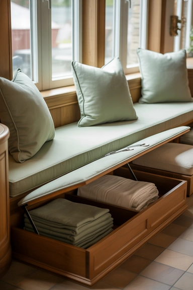 21 Hidden Storage Solutions That Keep Clutter Completely Out of Sight 15 Built-In Seating With Lift-Up Hidden Compartments
