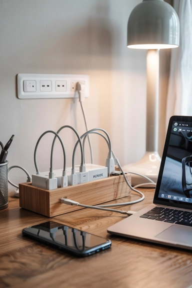 DESK CABLE MANAGEMENT BOXES