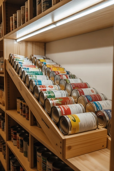 DIY Pantry Can Dispenser