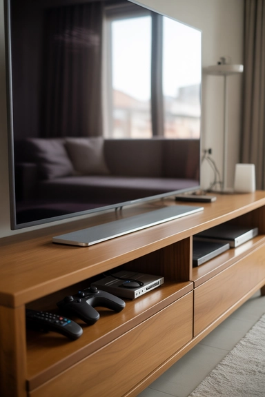 Keep Media Storage Visually Contained
