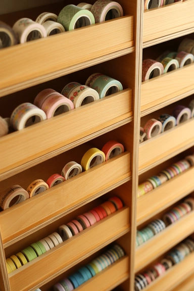 21 Washi Tape Organizing Ideas for a Tidy Craft Space 15 Organizing Ideas That Match Tape Widths and Sizes