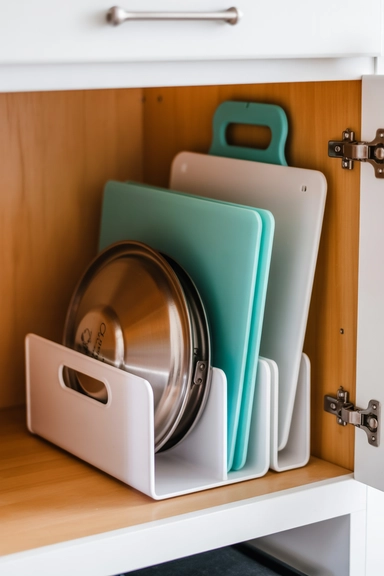 Plastic File Holders for Lid and Board Storage